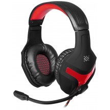 Игровая гарнитура Defender Scrapper 500 красный + черный, кабель 2 м Игровая гарнитура Defender Scrapper 500 красный + черный, кабель 2 м
